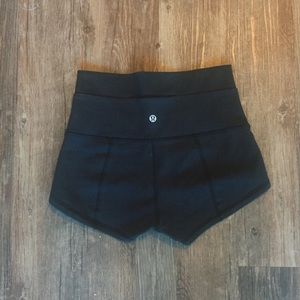 Lululemon High Waisted Yoga Shorts
